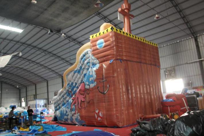 Blue Sea Wave Slide FWS102