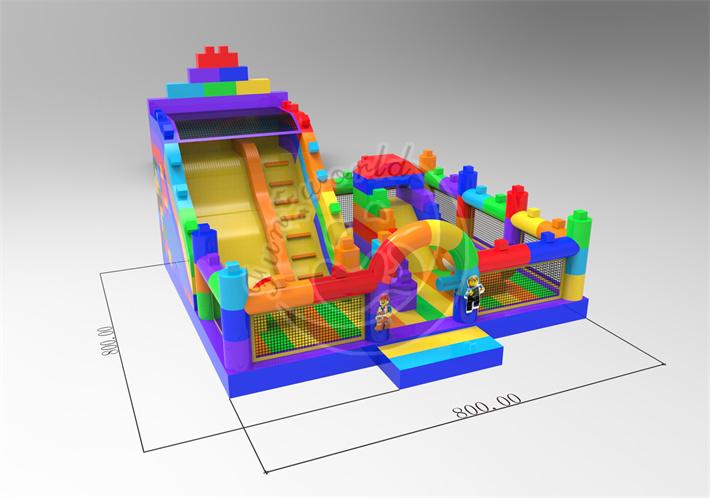 Lego Inflatable Playground FWND09
