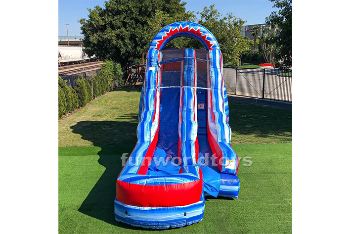 Stripe Inflatable water slides FWS351