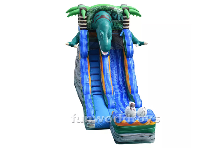 Dinosaur Inflatable Water Slides FWS350