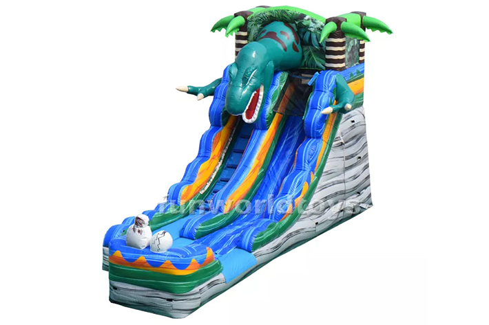 Dinosaur Inflatable Water Slides FWS350