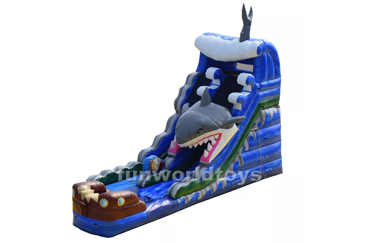 Shark theme water slides FWS349