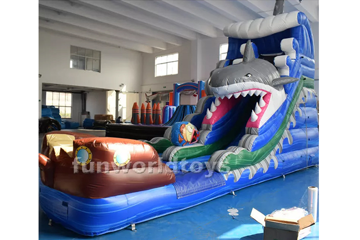 Shark theme water slides FWS349