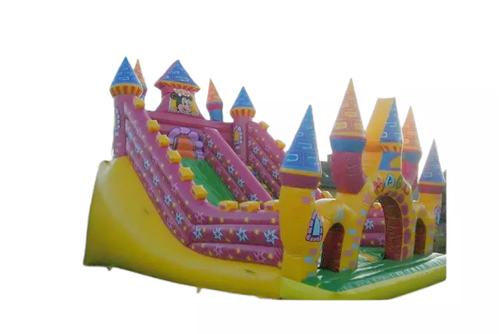 Commercial PVC inflatable magic castle slide FWD229