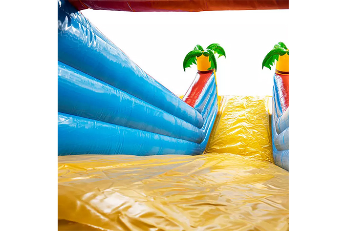 Inflatable Outdoor pirate dry Slide FWD221