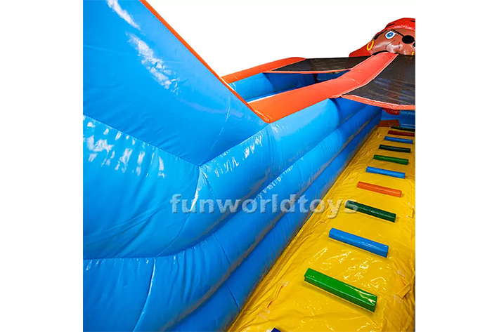 Inflatable Outdoor pirate dry Slide FWD221