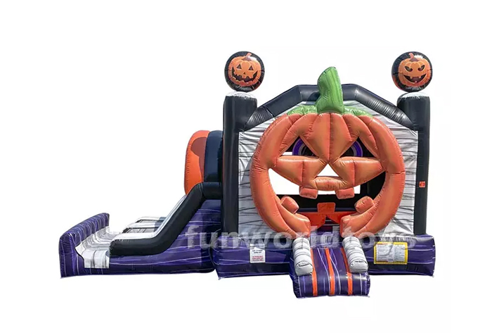 Inflatable Pumpkin Combo Bounce House FWZ296