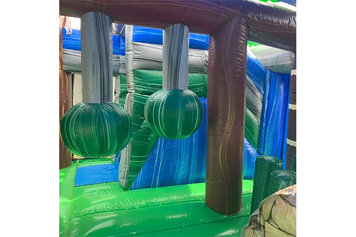 Hot bounce house commercial combo FWZ312