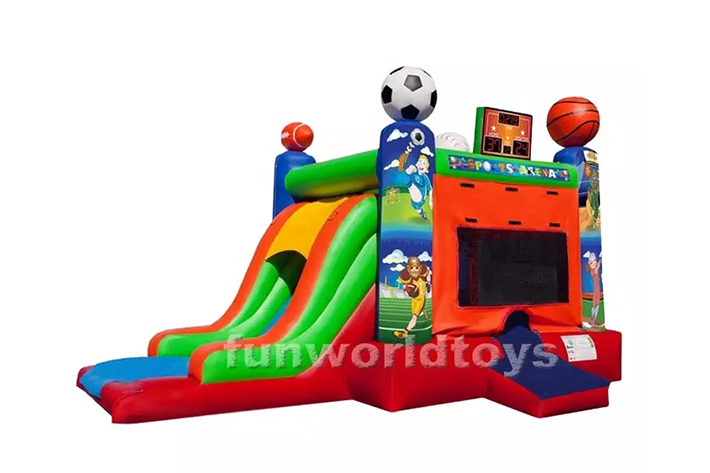 PVC Commercial bouncer slide FWZ331