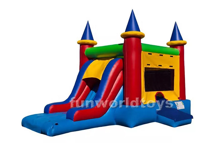 Classic bounce house with slide FWZ330