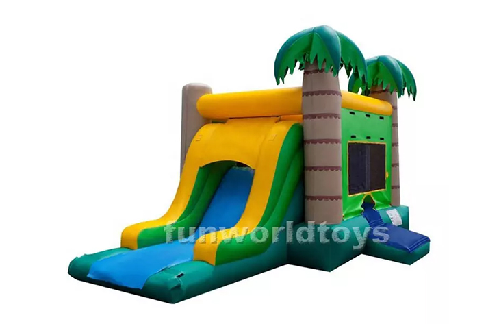 Classic bounce house with slide FWZ330