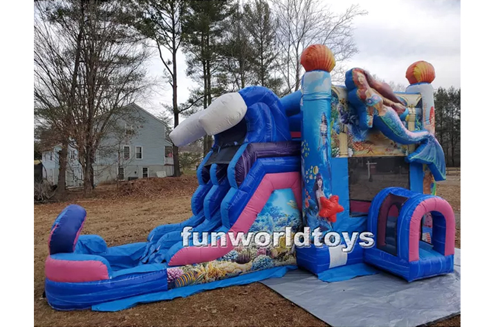 Factory inflatable bouncer combo FWZ357
