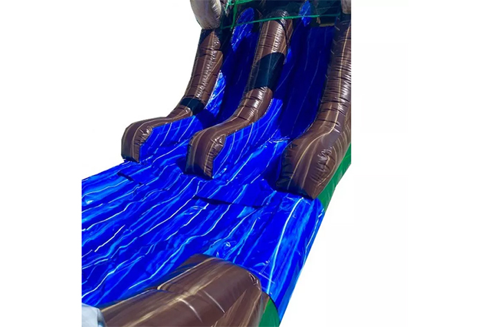 Dinosaur theme bouncer with slide FWZ351