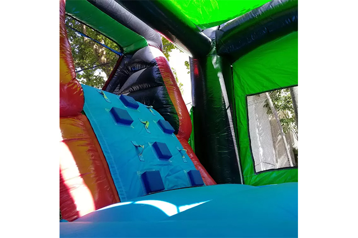 Inflatable Zombie combo with water slide  FWZ349