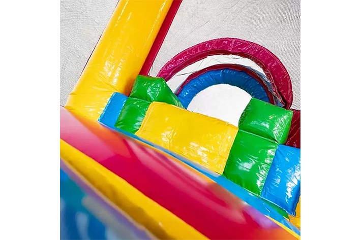 Mini inflatable Flamingo combo Bounce Houses   FWZ341