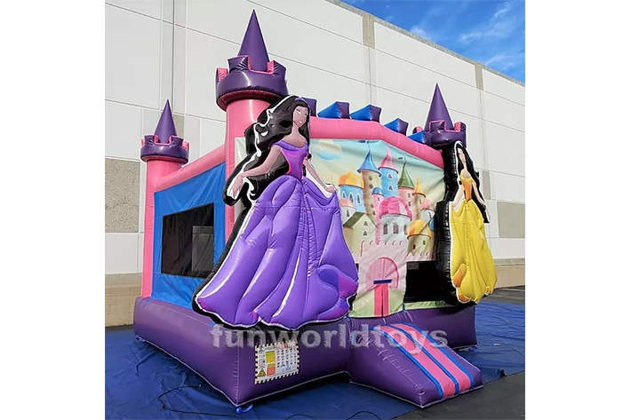 Princess inflatable bounce house FWC277