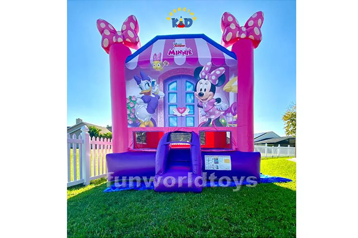 Gonflable frozen bouncy FWC275