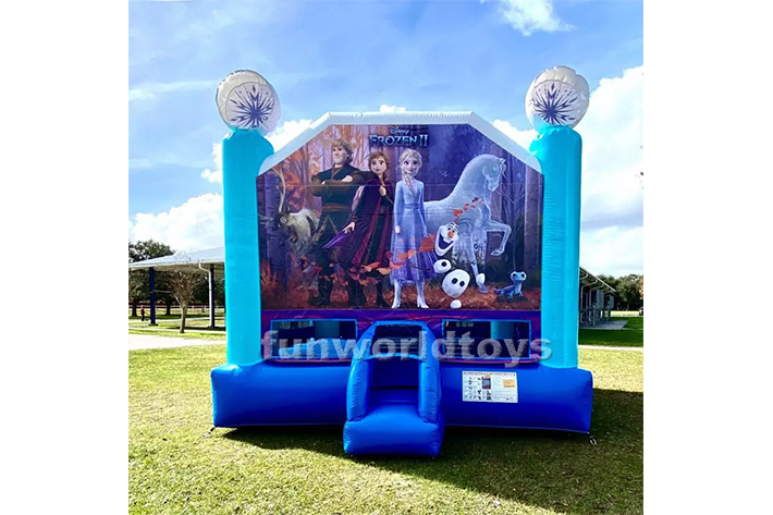 Gonflable frozen bouncy FWC275