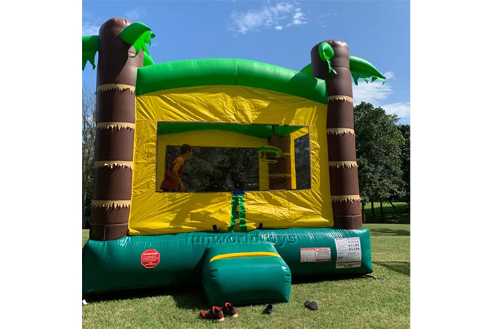 Palmtree Jumping Bouncy Castle FWC272