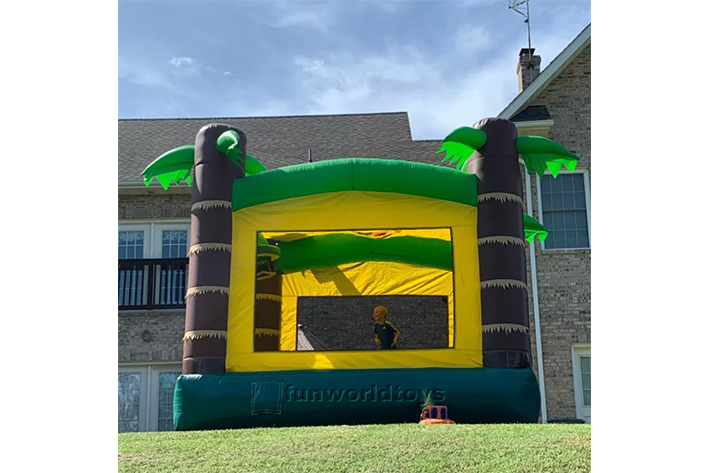 Palmtree Jumping Bouncy Castle FWC272