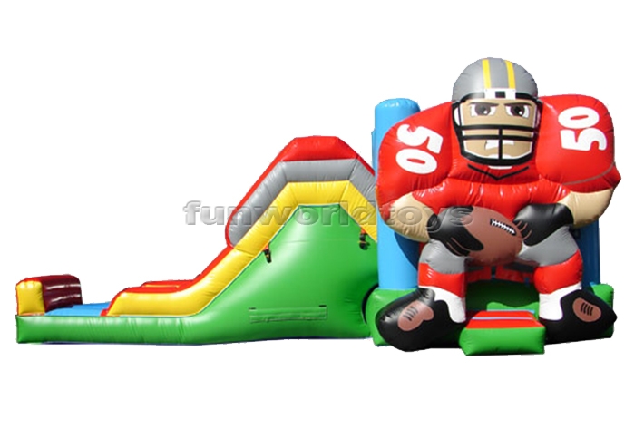 Inflatable Football Player Bounce House FWC295