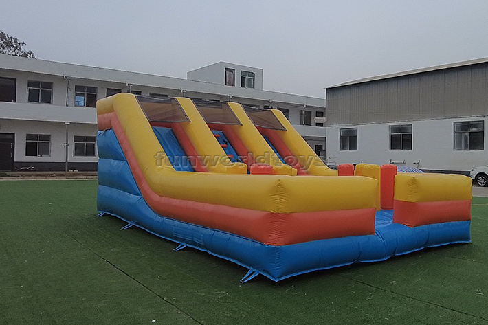 Double Lane Inflatable Dry Slide FWD280