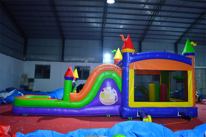 Red Yellow And Blue Inflatable Comb FWZ410