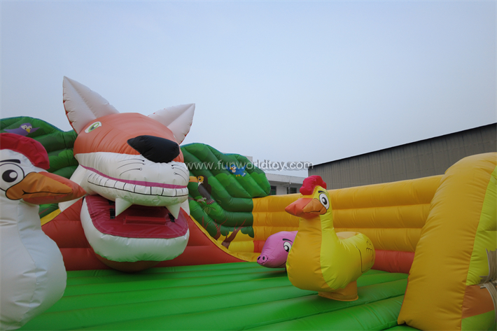 Fox Inflatable Bouncy Fun City FWF135