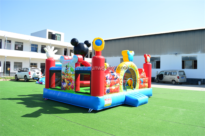 Mickey Mouse Inflatable Toddler Park FWF145