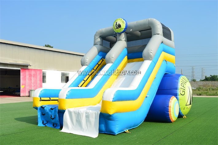 Inflatable Cylindrical Slide FWS411
