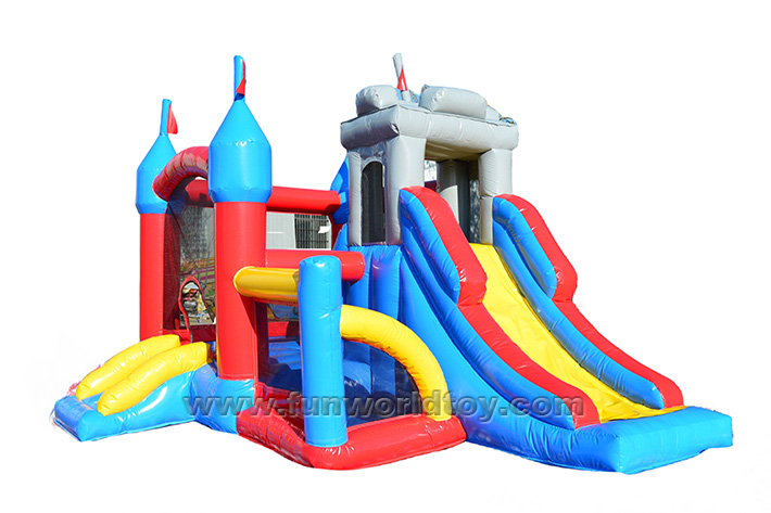 Inflatable Bouncy Castle With Slide FWZ435