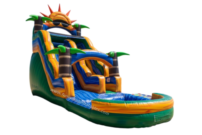 Inflatable 18ft Sunshine Paradise Water Slide FWS440