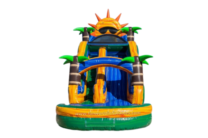 Inflatable 18ft Sunshine Paradise Water Slide FWS440