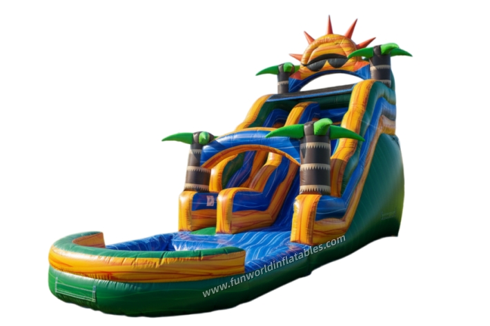 Inflatable 18ft Sunshine Paradise Water Slide FWS440
