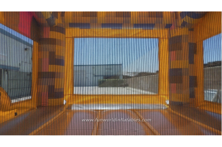 Pastel Tones Gentle Themed Bounce House FWC427