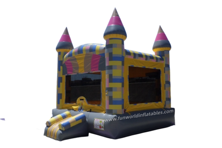 Pastel Tones Gentle Themed Bounce House FWC427
