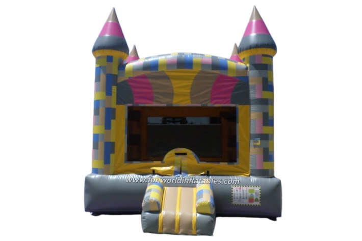 Pastel Tones Gentle Themed Bounce House FWC427