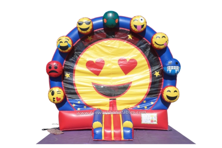 3D Emoji Bouncy House FWC428