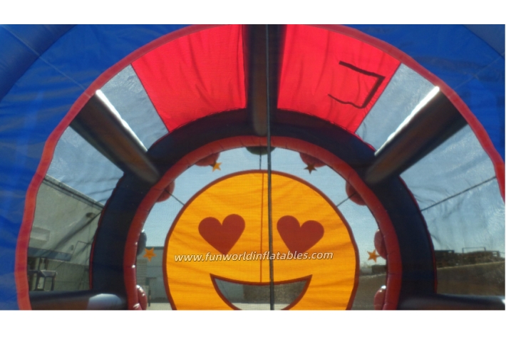 3D Emoji Bouncy House FWC428