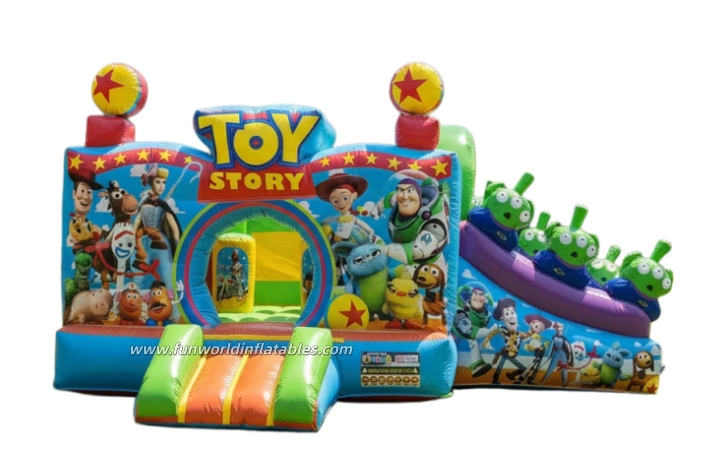 Fun Toys Extravaganza Themed Inflatable Castle FWZ460